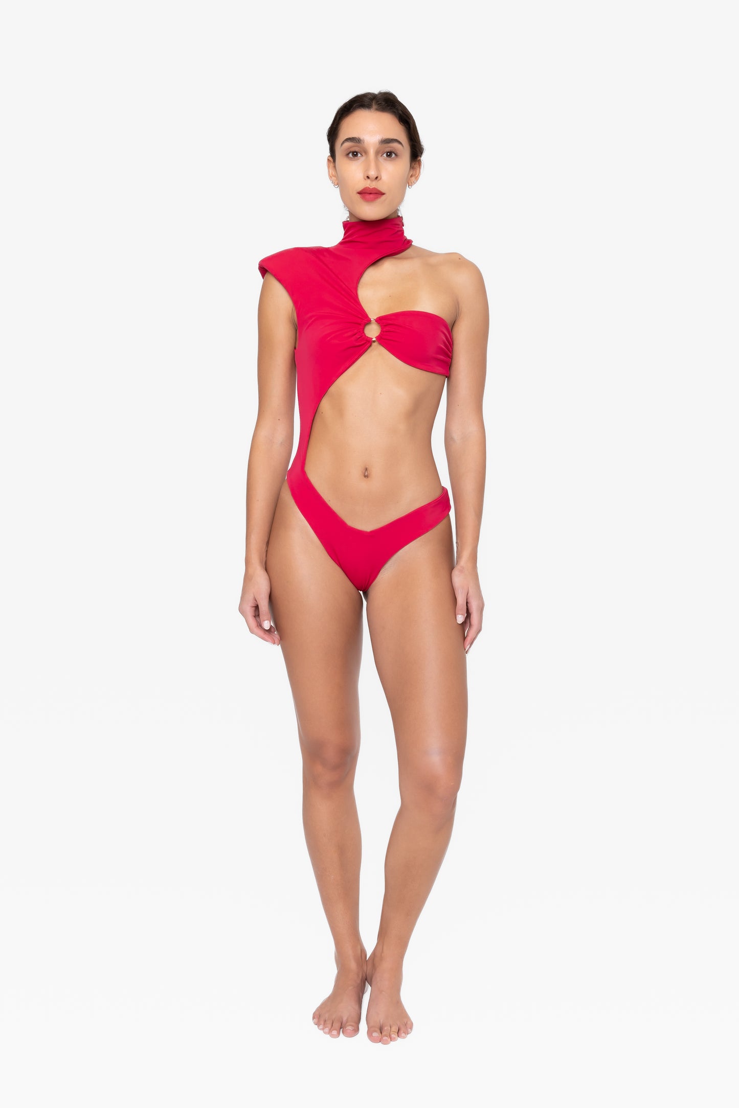 ANNA – Asymmetrical One-Shoulder Swimsuit