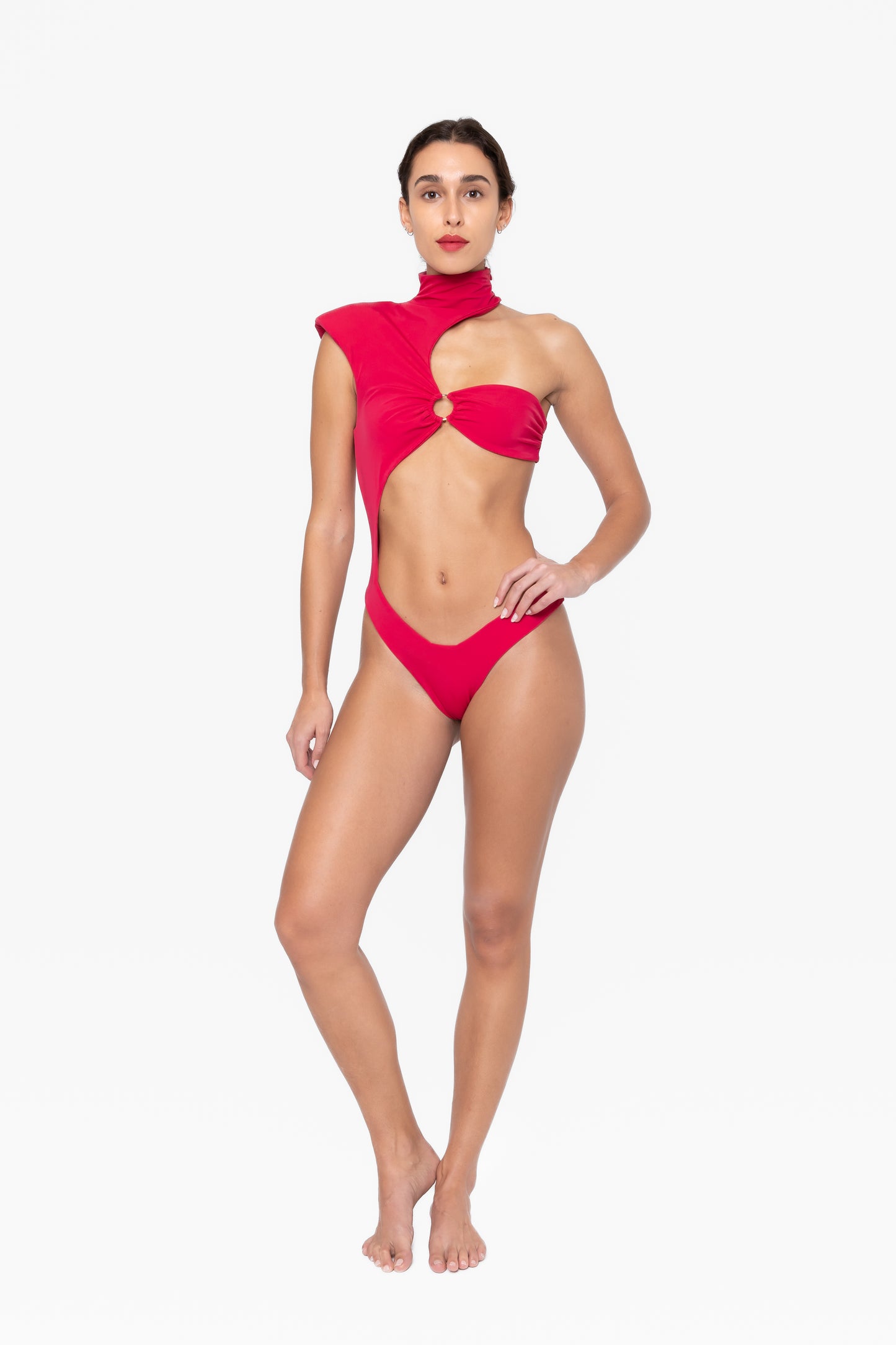 ANNA – Asymmetrical One-Shoulder Swimsuit
